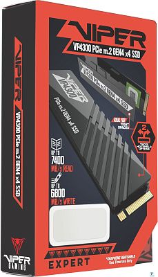 картинка Накопитель SSD Patriot 2TB VP4300-2TBM28H