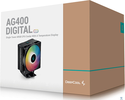 картинка Кулер DeepCool AG400 DIGITAL BK ARGB