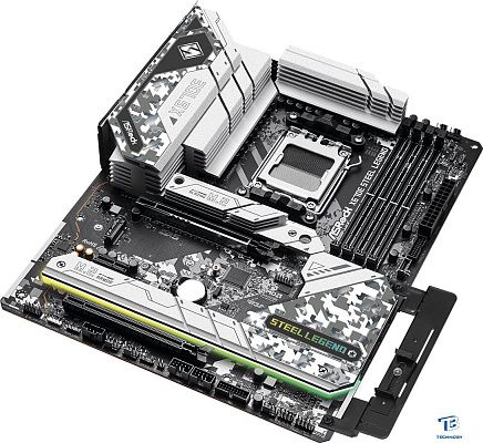 картинка Материнская плата ASRock X670E Steel Legend