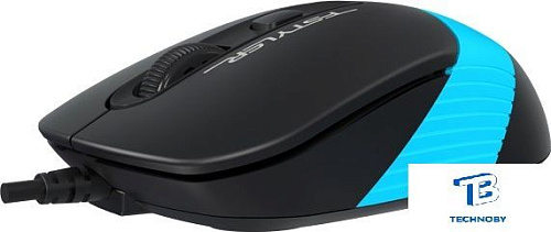 картинка Мышь A4Tech Fstyler FM10 Черный/синий