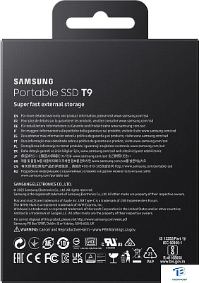 картинка Внешний SSD Samsung T9 2TB MU-PG2T0B/WW