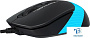 картинка Мышь A4Tech Fstyler FM10 Черный/синий - превью 2