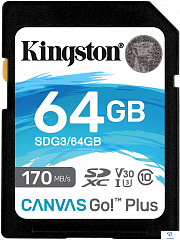 картинка Карта памяти Kingston SDG3/64GB