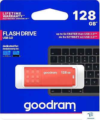 картинка Флэш накопитель Goodram 128GB UME3-1280O0R11