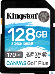 картинка Карта памяти Kingston SDG3/128GB