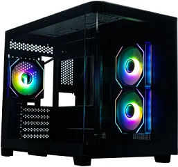 картинка Корпус XASTRA QR500M 3ARGB C10-UC Black