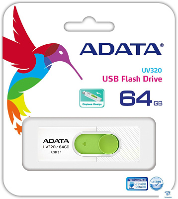 картинка Флэш накопитель A-Data 64GB AUV320-64G-RWHGN