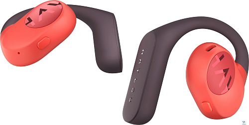 картинка Наушники Haylou PurFree Buds Черный/оранжевый