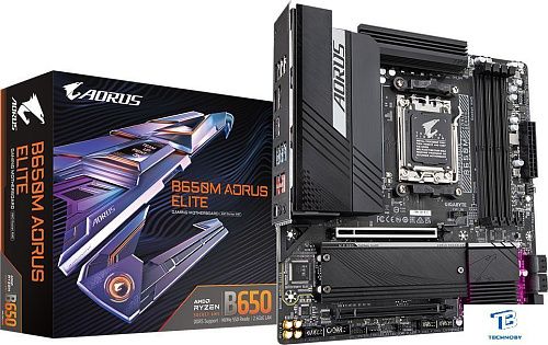 картинка Материнская плата Gigabyte B650M Aorus Elite