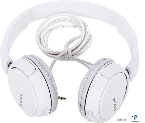 картинка Наушники Sony MDR-ZX110 белый