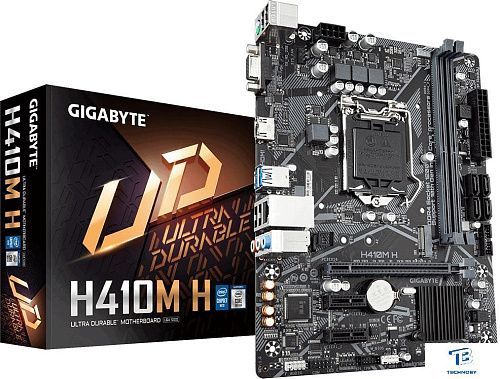 картинка Материнская плата GigaByte H410M H