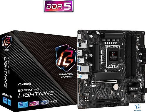 картинка Материнская плата ASRock B760M PG Lightning