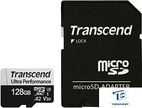 картинка Карта памяти Transcend 128GB TS128GUSD340S