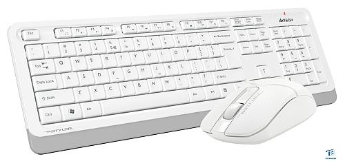 картинка Набор (Клавиатура+мышь) A4Tech Fstyler FG1012 белый