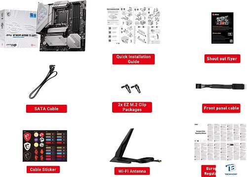 картинка Материнская плата MSI MPG B760M EDGE TI WIFI