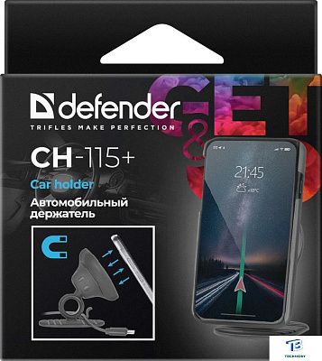 картинка Держатель для смартфона Defender CH-115+