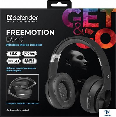 картинка Наушники Defender FreeMotion B540