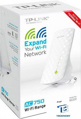 картинка Усилитель сигнала TP-Link RE200 AC750