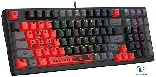 картинка Клавиатура A4Tech BLOODY S98 SPORTS RED