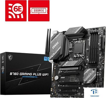 картинка Материнская плата MSI B760 GAMING PLUS WIFI