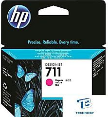 картинка Картридж HP CZ131A 711 красный