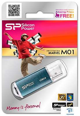 картинка Флэш накопитель Silicon-Power 128GB SP128GBUF3M01V1B