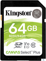 картинка Карта памяти Kingston SDS2/64GB