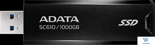 картинка Внешний SSD A-Data 1TB SC610-1000G-CBK/RD