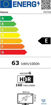 картинка Телевизор Hisense 55U7NQ