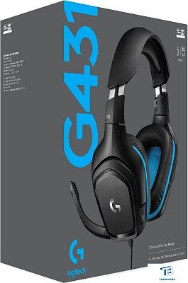 картинка Наушники Logitech G431 981-000772