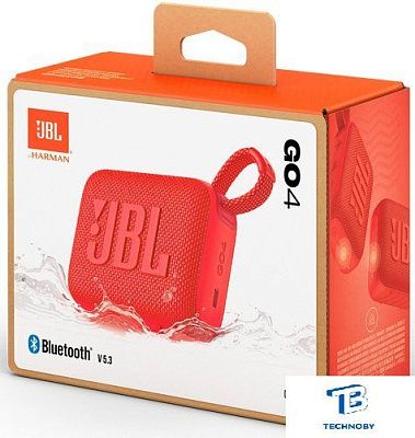 картинка Портативная колонка JBL Go 4 Красный