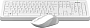 картинка Набор (Клавиатура+мышь) A4Tech Fstyler FG1010S белый/серый - превью 1