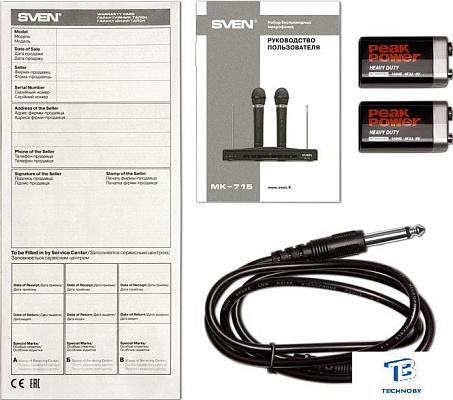 картинка Микрофон Sven MK-715