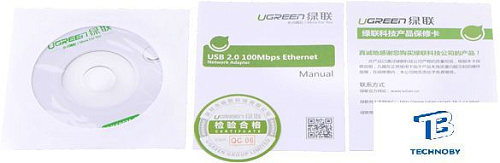 картинка USB хаб Ugreen CR111 20255