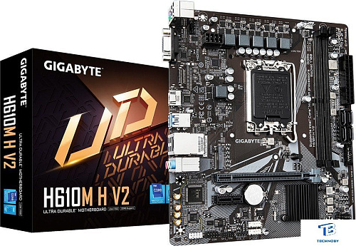 картинка Материнская плата Gigabyte H610M H V2 DDR5