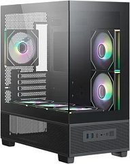 картинка Корпус XASTRA Q500M 6ARGB Black