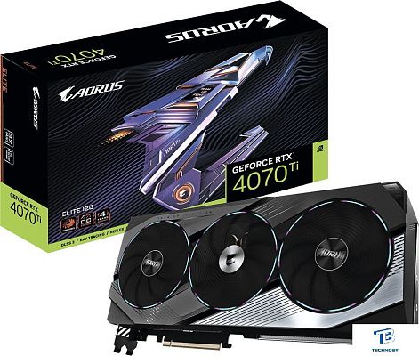 картинка Видеокарта GigaByte RTX 4070 Ti (GV-N407TAORUS E-12GD)